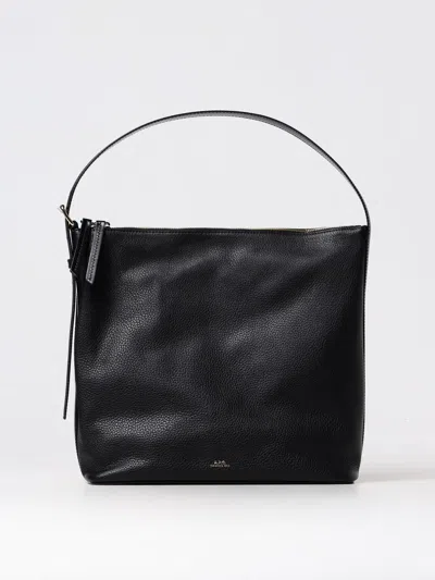 Apc Shoulder Bag A. P.c. Woman Color Black In Black