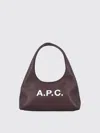 Apc A.p.c. Baby Ninon Shoulder Bag - Synthetic - Brown In Brown