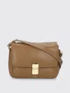 Apc Adjustable Strap Leather Shoulder Bag In Brown