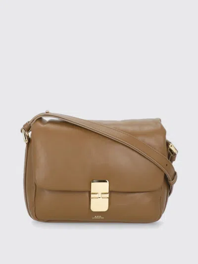 APC CROSSBODY BAG A. P.C. WOMAN COLOR BROWN,H33547032