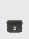 Apc Small Grace Shoulder Bag With Adjustable Strap In Gray