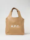 Apc Shoulder Bag A.p.c. Woman Color Ecru In Ecru