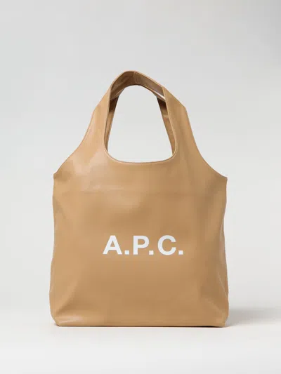 Apc Shoulder Bag A.p.c. Woman Color Ecru