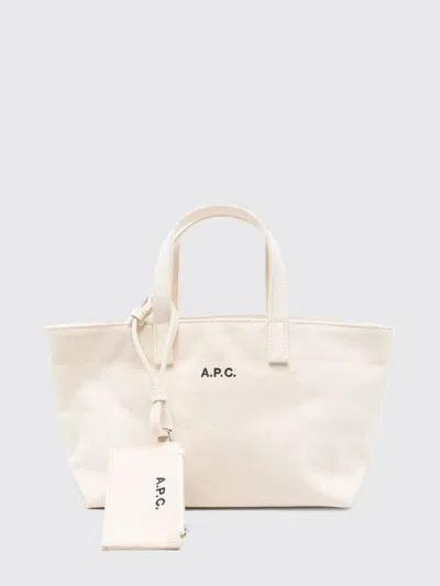 APC HANDBAG A. P.C. WOMAN COLOR ECRU,H80660029