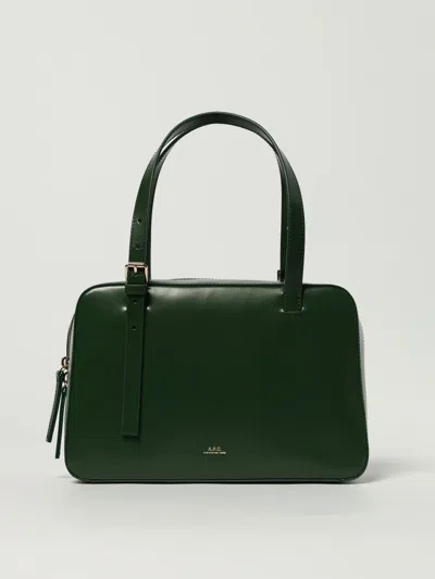 Apc Shoulder Bag A. P.c. Woman Color Green