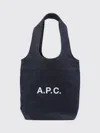 Apc Shoulder Bag A. P.c. Woman Color Indigo In Purple