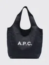 Apc A.p.c. "ninon" Tote Bag In Purple