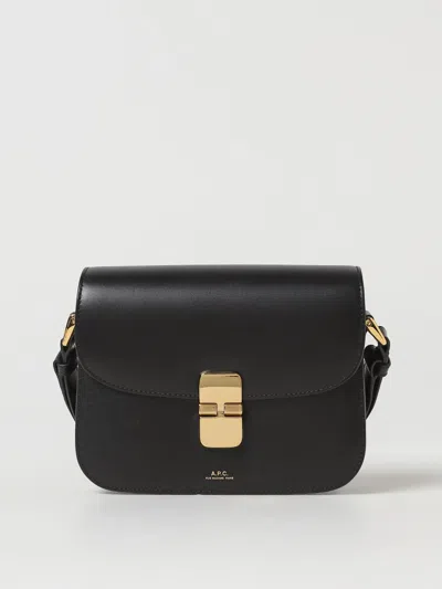 Apc Shoulder Bag A.p.c. Woman Color Black In Black