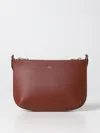Apc Adjustable Strap Cross Body Bag In Brown