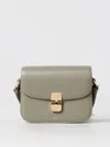 Apc Shoulder Bag A. P.c. Woman Color Charcoal In Charcoal