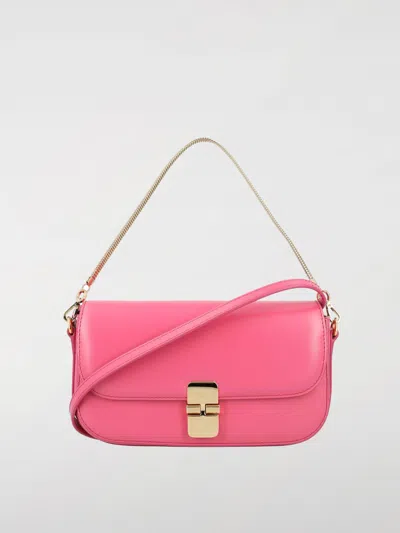 Apc Shoulder Bag A. P.c. Woman Color Fuchsia In Fuchsia