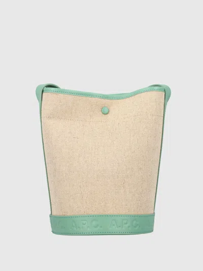 Apc Shoulder Bag A. P.c. Woman Colour Jade In Green