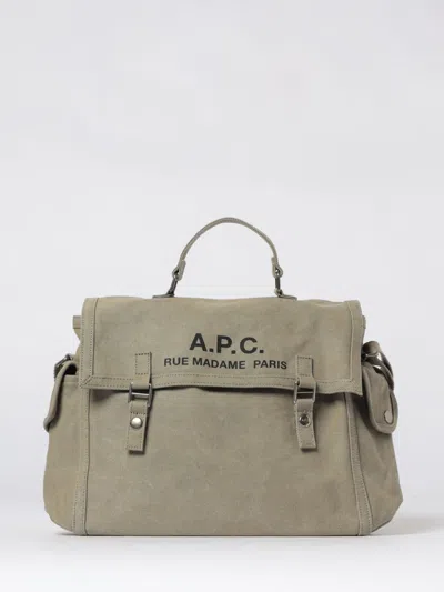 A.p.c. Shoulder Bag A. P.c. Men Color Green