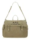 Apc A.p.c. Men Shoulder Bag With Logo