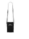 Apc A.p.c. Borsa A Tracolla Con Logo In Black