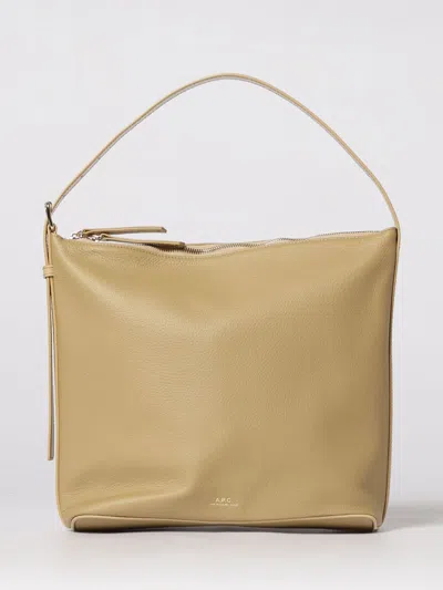 A.p.c. Shoulder Bag A. P.c. Woman Color Beige In Black