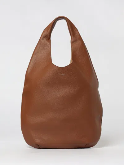 Apc Tote Bag A. P.c. Woman Color Dark In Brown