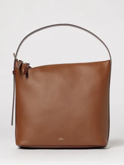 A.p.c. Shoulder Bag Woman  In Brown