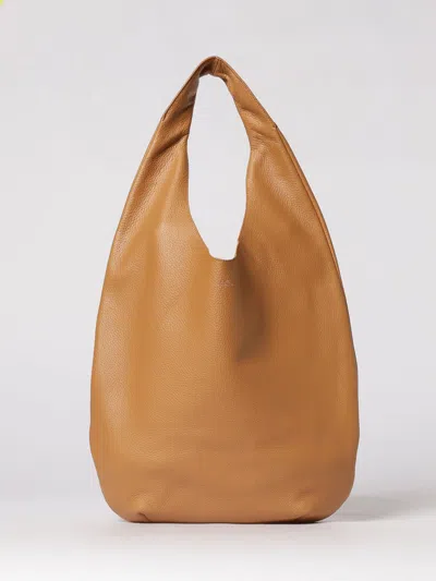 Apc Tote Bag A. P.c. Woman Color Camel In Brown