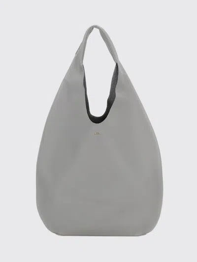 Apc Tote Bag A. P.c. Woman Color Grey In Gray