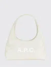 A.p.c. Shoulder Bag A. P.c. Woman Color Sand In White