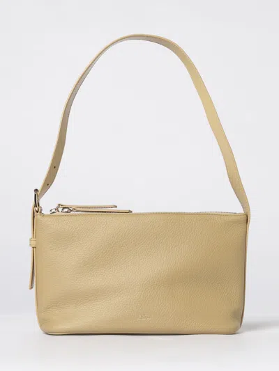 A.p.c. Shoulder Bag A. P.c. Woman Color Beige In Nude