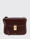 A.p.c. A. P.c. Shoulder Bag Woman Color Wine In Pink