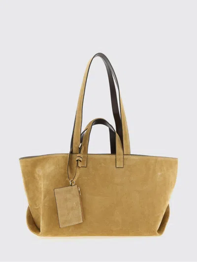 A.p.c. A. P.c. Shoulder Bag Woman Color Brown In White