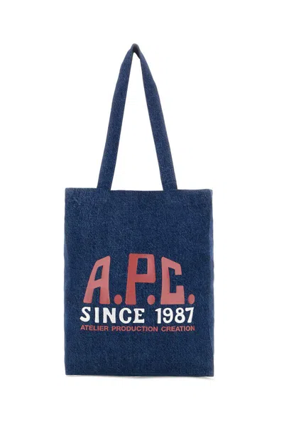 Apc A.p.c. Shoulder Bags. In Blue