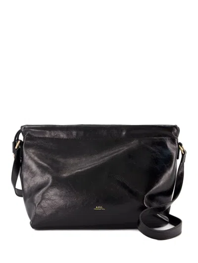 Apc A.p.c. Shoulder Bags In Black