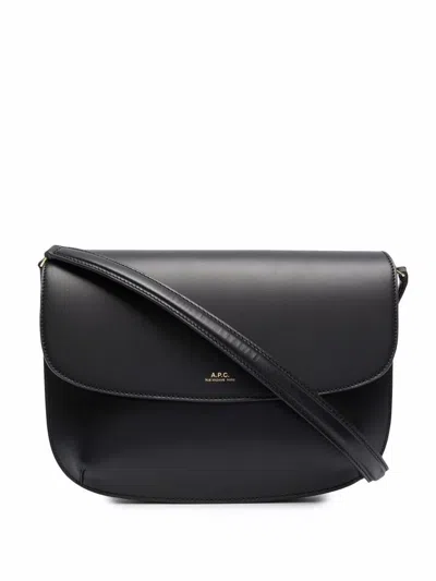 Apc A. P.c. Sarah Shoulder Bag In Black
