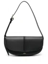 Apc Versatile Foldover Crossbody Bag In Black