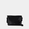 Apc A.p.c. Logo Printed Open Top Shoulder Bag In Black
