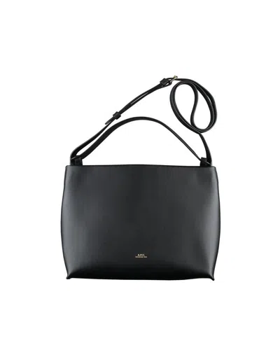 Apc A.p.c. Shoulder Bag In Black