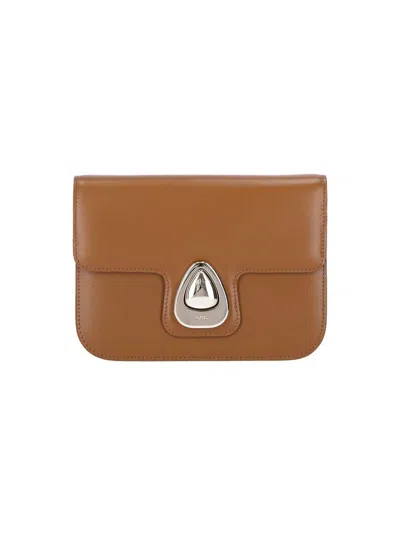 Apc A.p.c. Shoulderbags In Brown