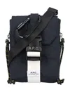 Apc Treck Crossbody Pouch In Dark Navy