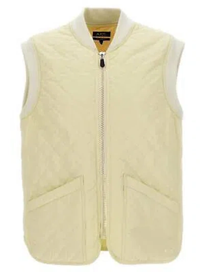 Pre-owned Apc A.p.c. 'silas' Vest In Beige