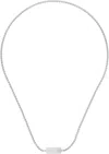 Apc Silver Angle Necklace In Rab Silver