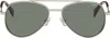 Apc Silver Bill Sunglasses In Rab Silver