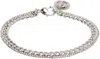 Apc Silver Minimal Bracelet In Rab Silver
