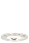 Apc Polished Silver Band Ring With Smooth Finish In Silver