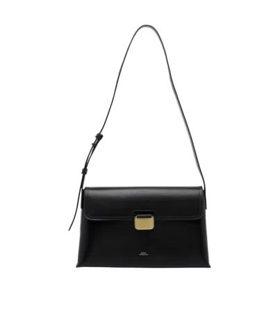 A.p.c. Simone Foldover-top Buckle-fastening Shoulder Bag In Pattern