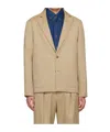 Apc Beige Luc Blazer In Nude