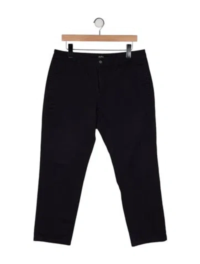 Pre-owned A.p.c. Skinny Jeans In Black