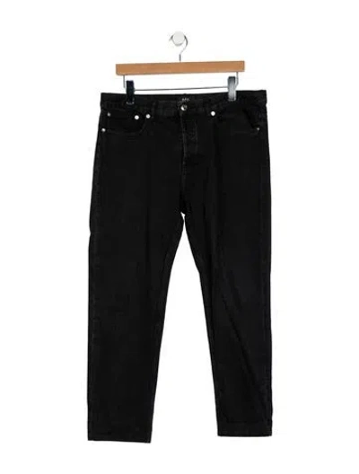 Pre-owned A.p.c. Skinny Jeans In Black