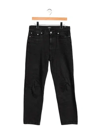 Pre-owned A.p.c. Skinny Jeans In Black