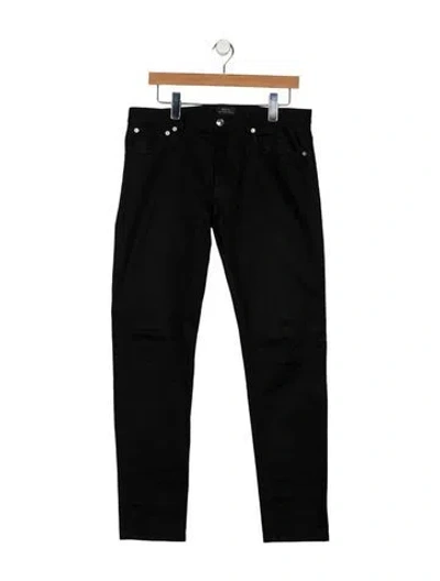 Pre-owned A.p.c. Skinny Jeans In Black