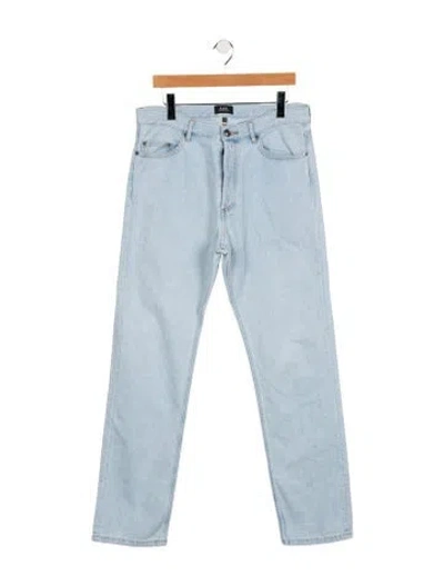 Pre-owned Apc Skinny Jeans In Blue