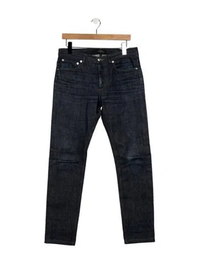 Pre-owned A.p.c. Skinny Jeans In Blue