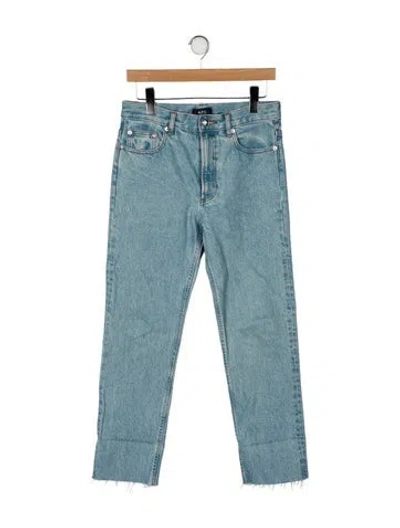 Pre-owned Apc Skinny Jeans In Blue